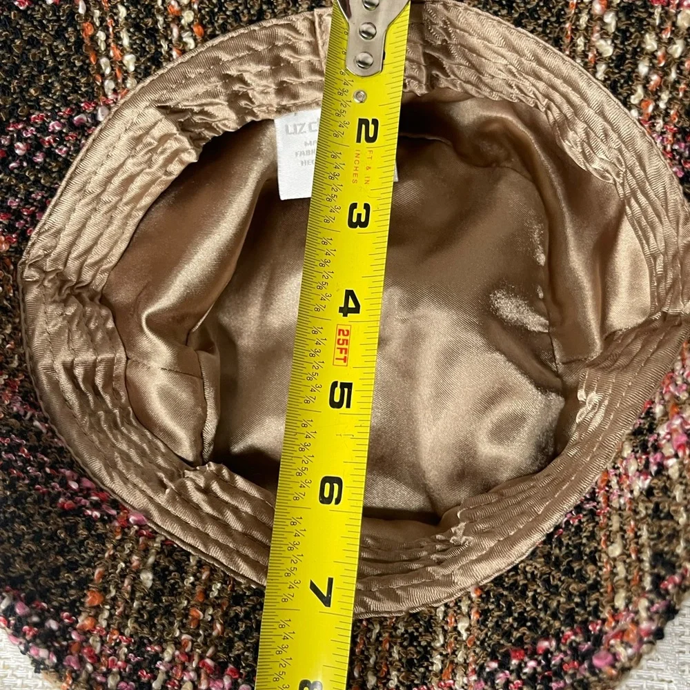 Liz Claiborne plaid Bucket Hat - vintage one size - Picture 5 of 5